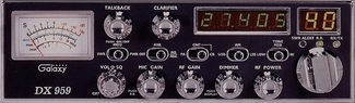 Galaxy DX959 CB Radio with all the Toys