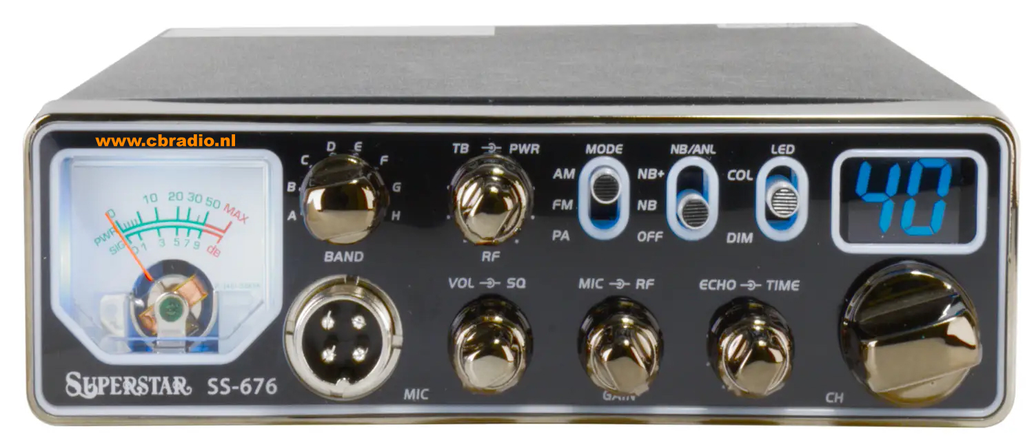 Superstar SS 676V 10 Meter Radio