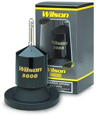W5000MAG B Wilson 5000 Watt Black Magnetic Antenna Mount