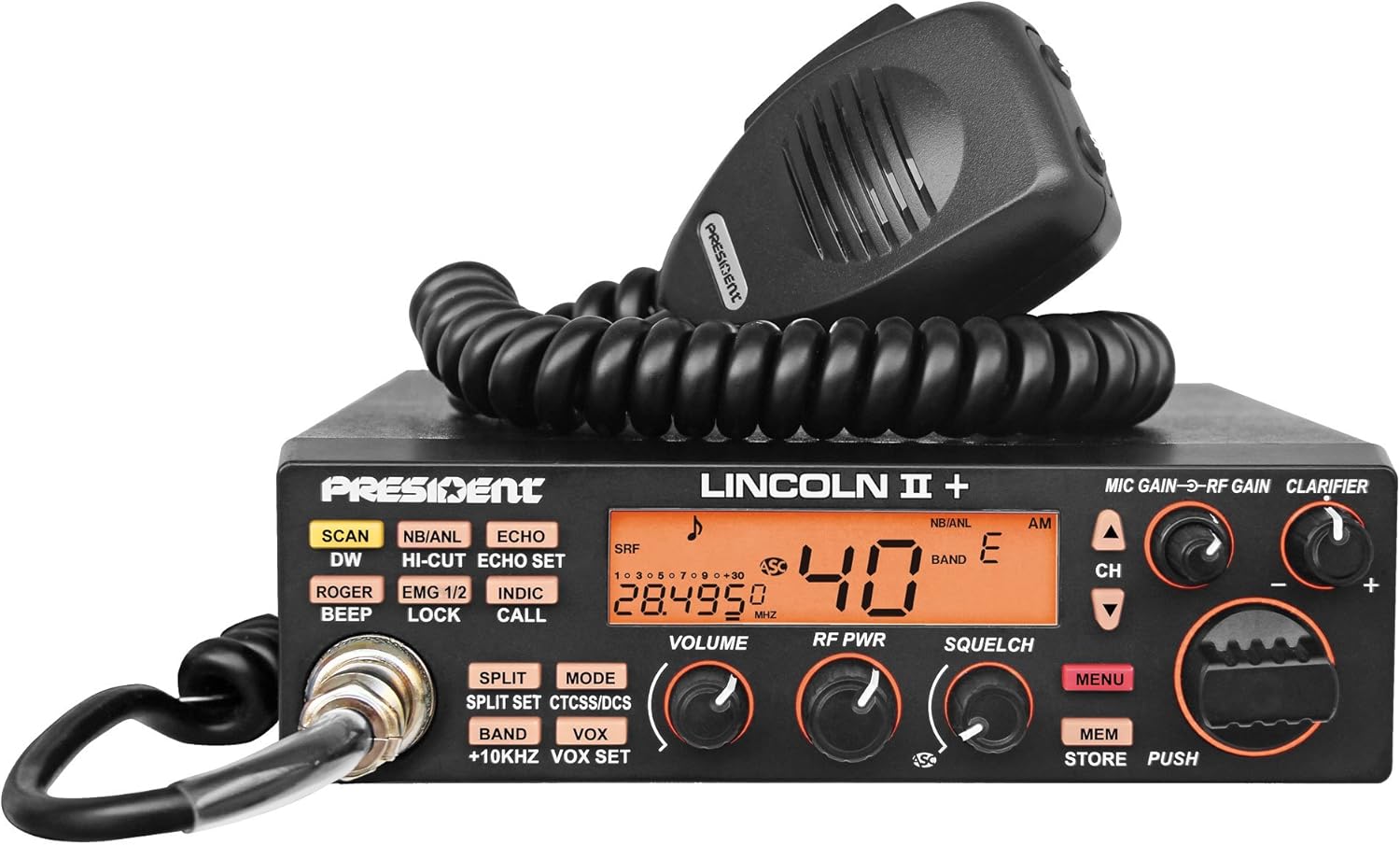 President Lincoln II+ 10 Meter Radio 1 Lincoln II+